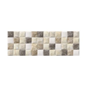 Base decorada Chipre taupé cara única 20x60