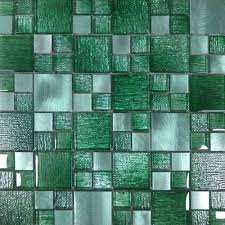 Mosaico Dinastía verde 30x30cm